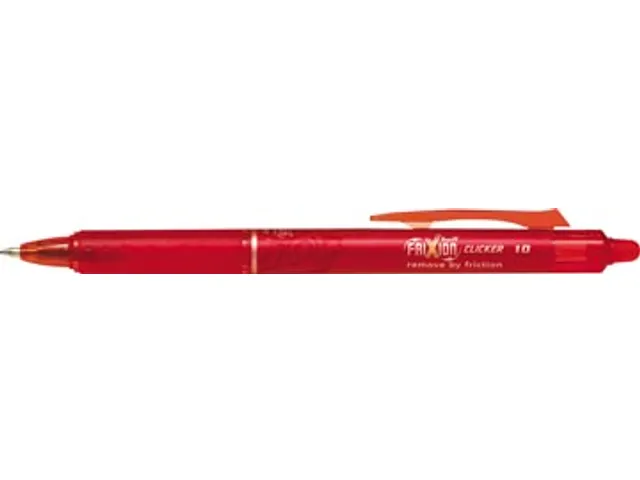 Rollerpen Pilot Frixion Ball Clicker 1.0mm Brede punt Rood