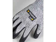 Tegera 431 snijbestendige handschoenen grijs/zwart maat 12, 12 paar