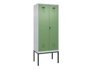 PBM-locker,HxBxD 2120x800x500mm,2vak,vak B 400mm,draaigrendel - 2
