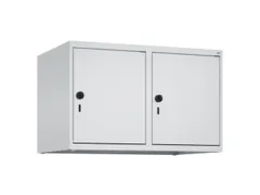 opzetkast,v. locker,2vak.,vak B 400mm,HxBxD 500x800x500mm,vleugeldeur