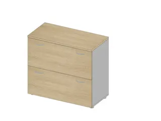 hangmappenkast,HxBxD 815x900x450mm,2hangmappenframes,romp aluminium - 1