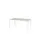 Domino Basic Tafel Vaste Hoogte 1600x800mm Robson Eiken Wit 4-Poots