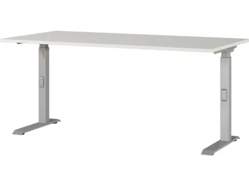 In hoogte verstelbaar bureau,HxBxD 680-910x1600x800mm,blad spaanplaat
