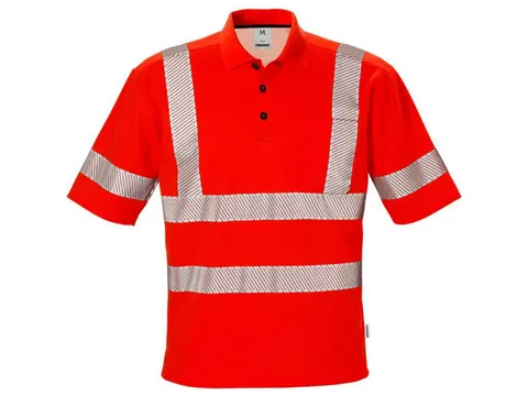 Fristads 100972 polo, rood, maat 3XL, per stuk