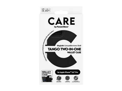 PanzerGlass CARE by Tango 2-in-1 Wallet Case w. MagSafe iPhone 1