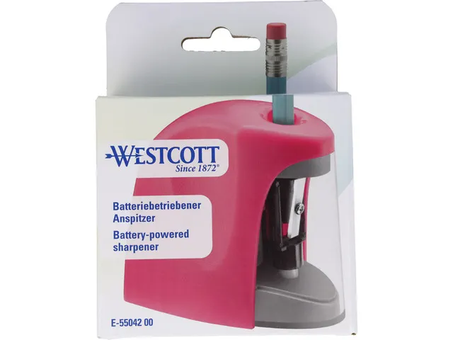Puntenslijper Westcott Roze Elektrisch