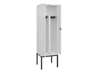 PBM-locker,HxBxD 2120x600x500mm,2vak,vak B 300mm,draaigrendel - 1