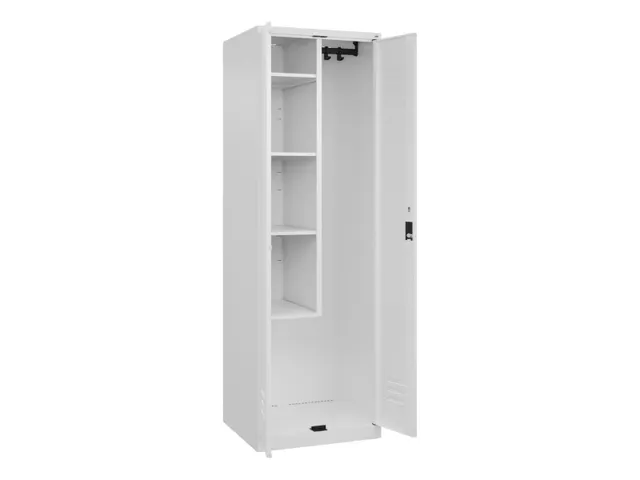 schoonmaakkast,HxBxD 1850x600x500mm,links 4vakken