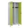 locker voor scheiding van kleding,HxBxD 1950x800x500mm,2vak