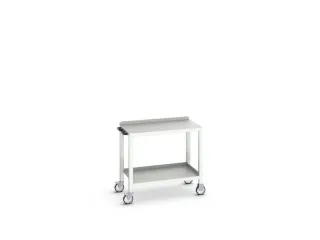 werkbank,verrijdbaar,HxBxD 910x1000x600mm,staalblad - 1