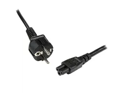 Laptop Stroomkabel 1 Meter EU Schuko naar C5, 2.5A 250V