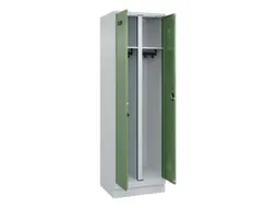 locker voor scheiding van kleding,HxBxD 1950x600x500mm,2vak