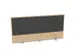 panneau de rehausse,p. table de bureau,NE-érable,BN8010-anthracite