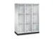 armoire multicases grand volume,HxlxP 1750x1220x500mm,3x3compartiments