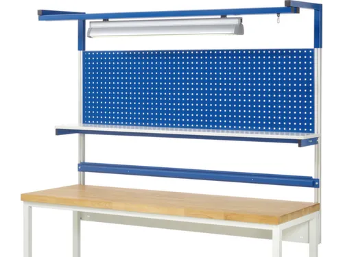 opbouwelement,v. werkbank,HxBxD 1380x2000x350mm,draagverm. 100kg,staal