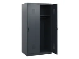 schoollocker,HxBxD 1530x800x500mm,2vak,vak B 400mm,draaigrendel