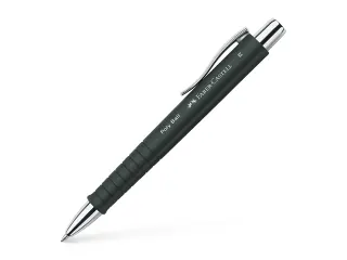 Balpen Faber-Castell Polyball M zwart - 1