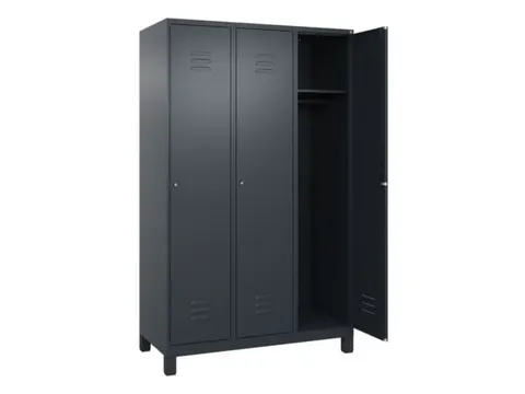 locker,HxBxD 1950x1200x500mm,3vak,vak B 400mm,cil.-slot,voeten