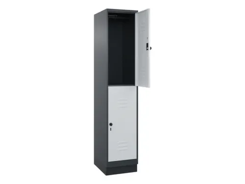 dubbeldekse locker,HxBxD 1950x400x500mm,1x2vak.,vak B 400mm