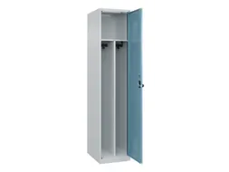 locker voor scheiding van kleding,HxBxD 1850x400x500mm,1vak