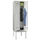 locker met bank,HxBxD 2150x800x500mm,2vak,RAL7035,front RAL5012