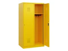 schoollocker,HxBxD 1530x800x500mm,2vak,vak B 400mm,cil.-slot