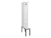 locker met bank,voor scheiding van kleding,HxBxD 2120x300x815mm,1vak