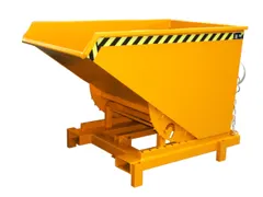 Zwaarlast-kiepbak,HxLxB 1230x1755x1105mm,1,2m³,draagverm. 4000kg