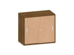 schuifdeurkast,HxBxD 720x800x430mm,decor romp noten,decor front beuken