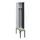 locker met bank,voor scheiding van kleding,HxBxD 2120x300x815mm,1vak