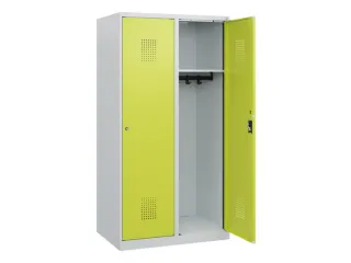 schoollocker,HxBxD 1530x800x500mm,2vak,vak B 400mm,cil.-slot - 1
