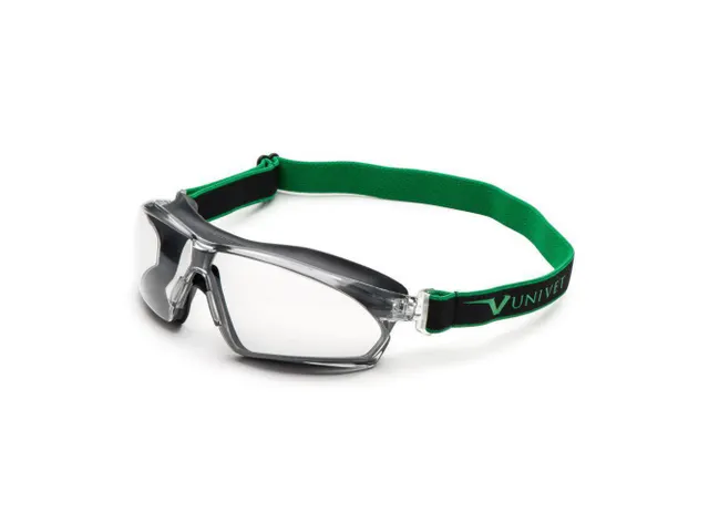 Univet 625 Clear Plus veiligheidsbril, heldere lens, per stuk