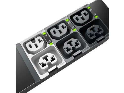 APC APDU10450SW - Switched, 0U, 63A, 400V, (21x)C13/15/19/21, (21x)C13