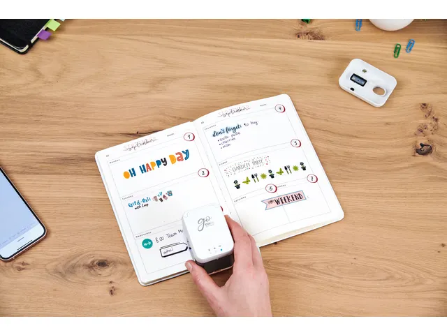 Stempelprinter Colop E-mark Go wit