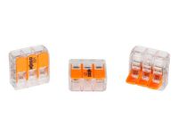 Compacte Verbindingsklem 3 X 0.2 - 4 Mm² Voor Alle Kabelsoorten