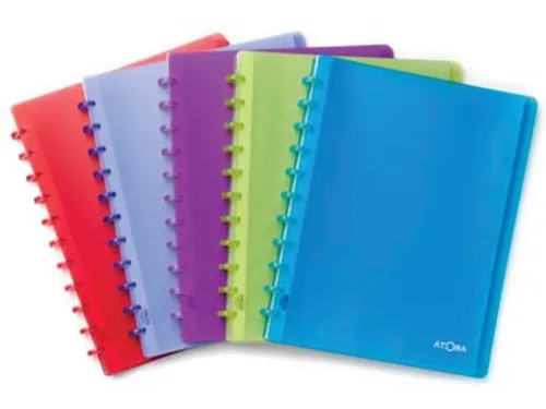 Atoma Showalbum A4 60 Tassen Trend Transparant Assorti