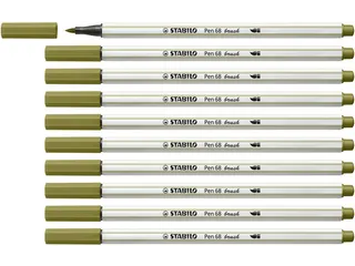 Brushstift STABILO Pen 568/37 moddergroen - 8