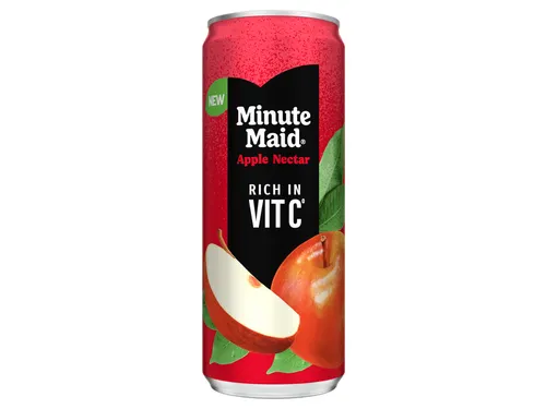 Frisdrank Minute Maid appel nectar sap blik 330ml