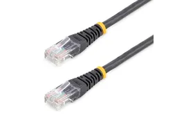 15m Cat5e Gegoten RJ45 UTP Netwerkkabel Zwart