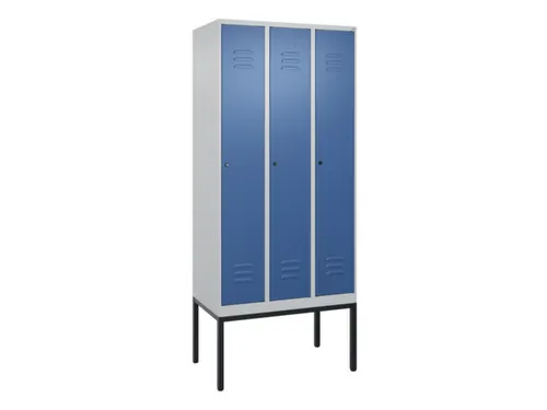 locker voor scheiding van kleding,HxBxD 2120x900x500mm,3vak