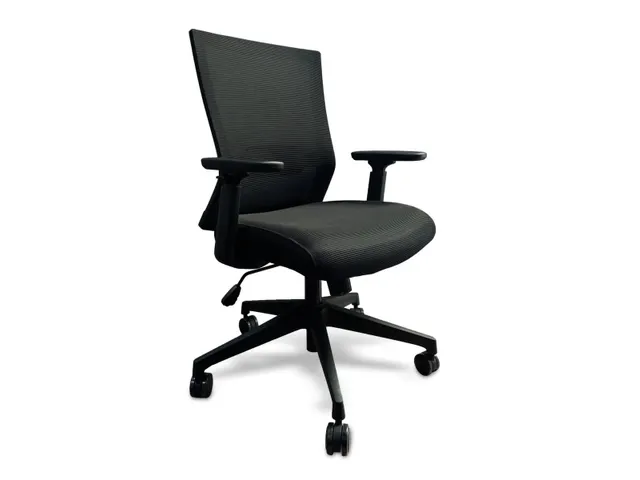 Bureaustoel Synchroonmechaniek Zwart