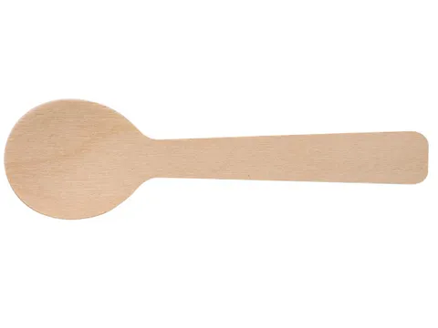 Koffielepel Uit Hout FSC Gecoat 96 mm Pak 100 Stuks