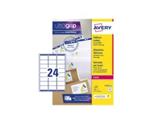 Adresetiket Avery QuickPeel L7159-40 63.5x33.9mm Wit 960 stuks