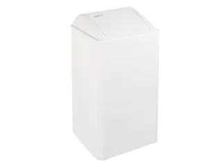 Afvalbak Wit 65 Liter Met Push Klep - 2