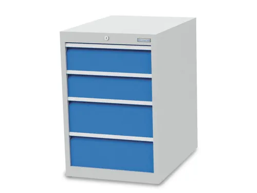ladekast,HxBxD 819x555x736mm,4lade(n),volledig uittrekbaar