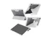 PanzerGlass CARE by by Essential Case Grey iPad Pro 13 inch (