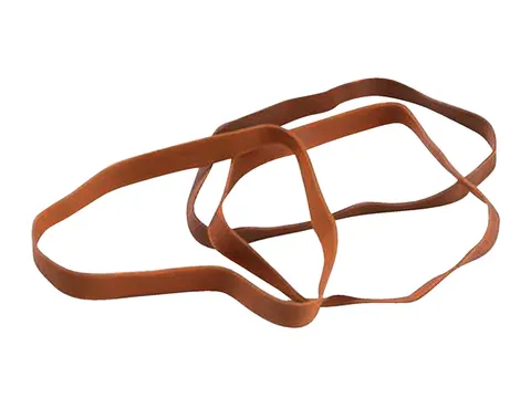 Elastique Standard 77 Rubber Bands 120x7,5mm 500g brun 220 pièces
