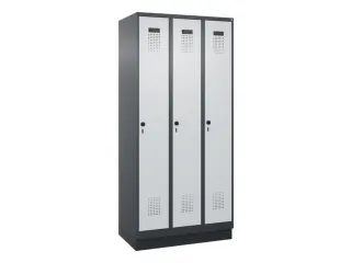 locker voor scheiding van kleding,HxBxD 1950x900x500mm,3vak - 2