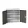universele kast,HxBxD 1000x1050x550mm,2xStalen bodem,draaigrendelslot