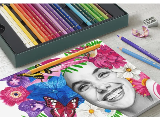 Set dessin Faber-Castell Polychromos & Pitt Graphite mat 40 pièces